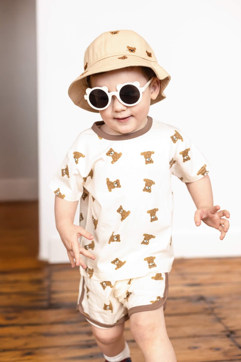Bear 2 Piece T-Shirt & Shorts Set
