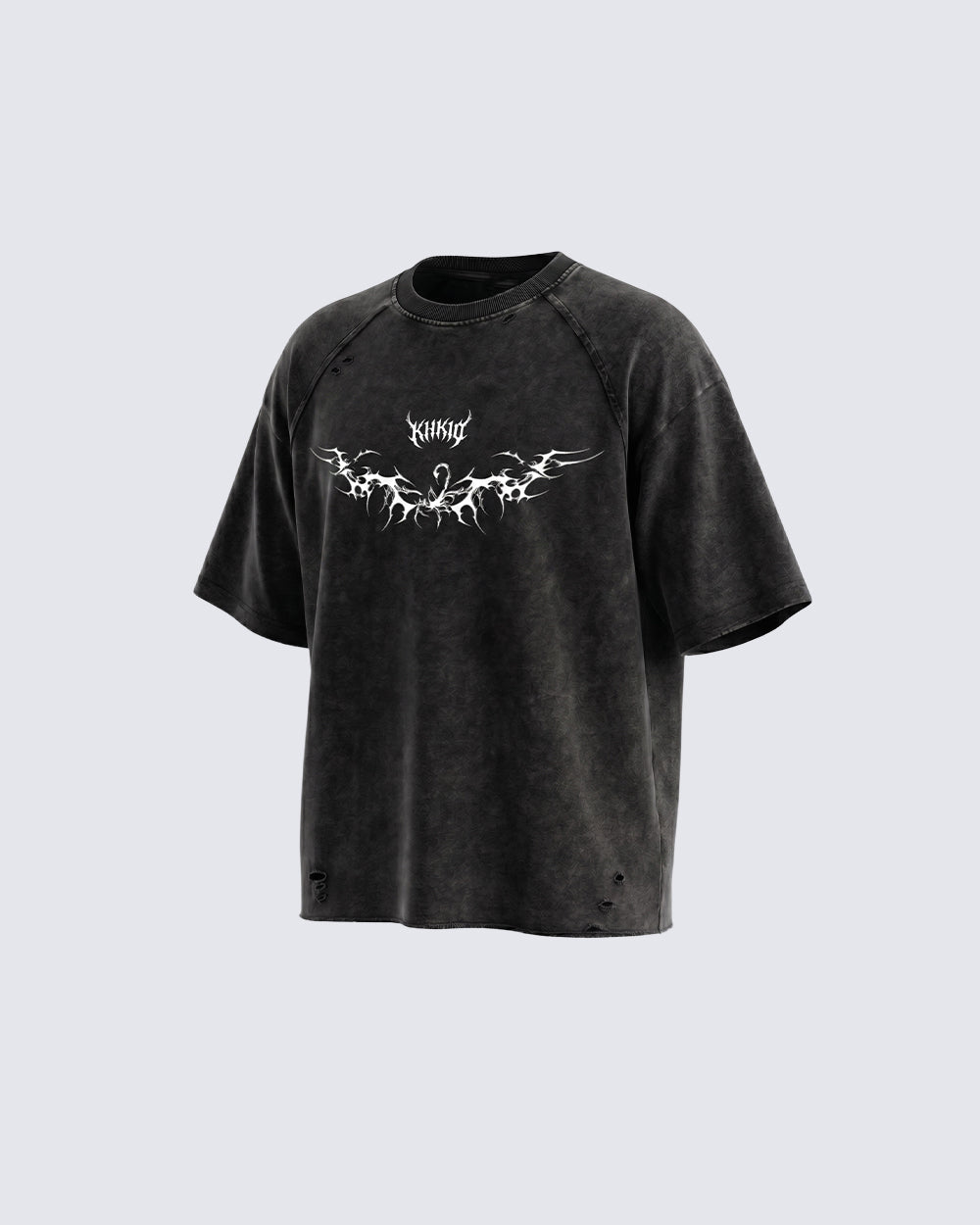 Vintage Bleach Washed Tribal Wing T-shirt
