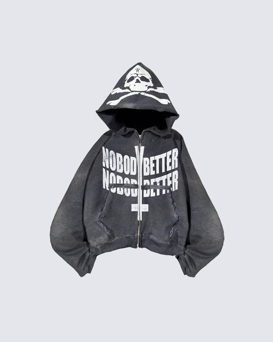 European and American Dark Style Hoodie