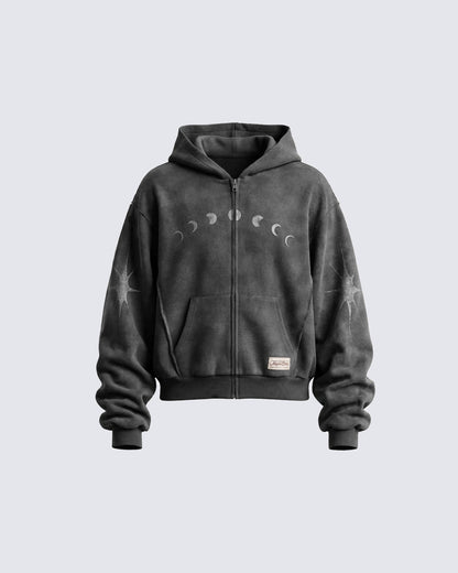 Unicorn – Street Hoodie – Dark Grey