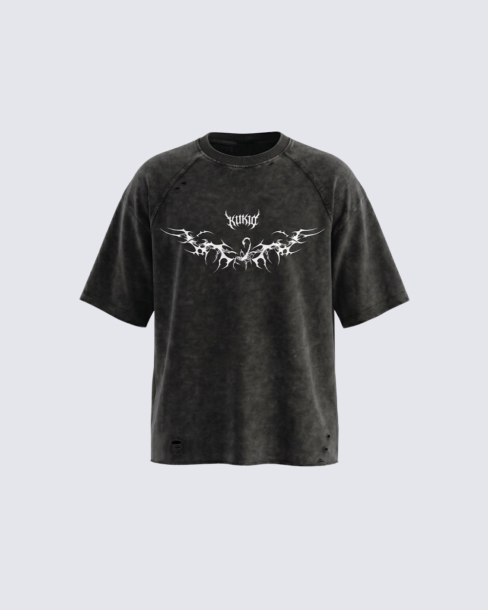 Vintage Bleach Washed Tribal Wing T-shirt