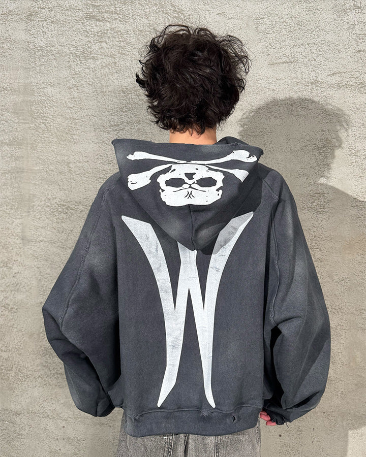 European and American Dark Style Hoodie