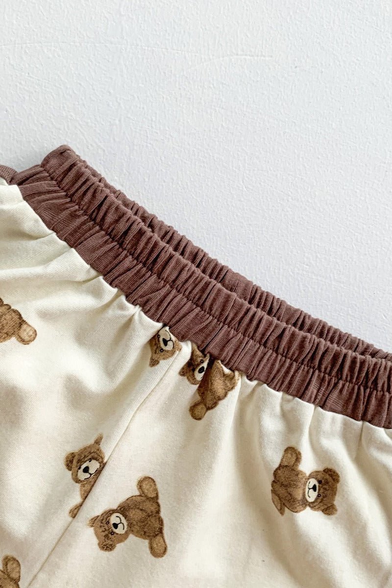 Bear 2 Piece T-Shirt & Shorts Set