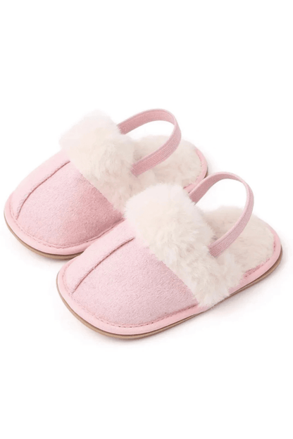The Cozy Pink Boucle Baby Bear & Strawberry Personalised Gift Box