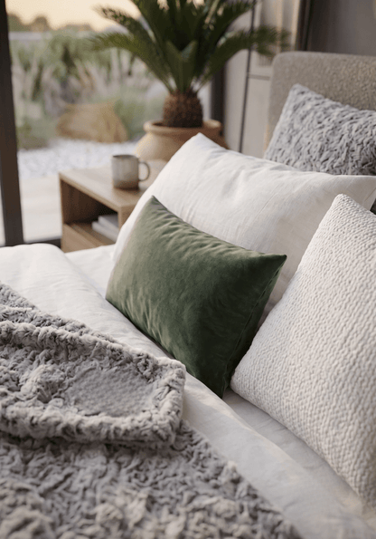 The Cozy Haku Full-Length Throw Blanket + Pillows