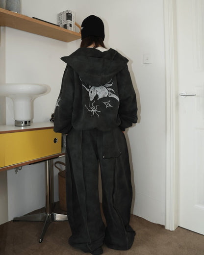 Unicorn – Street Hoodie – Dark Grey
