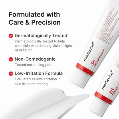 Medicube 3H Daily Relief Cream — Lightweight Hydration for All Skin Types