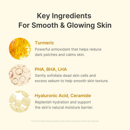 Medicube Body Peel Shot with Turmeric | Gentle Exfoliating Serum with BHA, LHA & PHA for Dead Skin, Texture & Excess Sebum | 9.46 fl oz