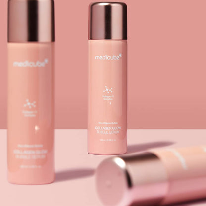Medicube Collagen Glow Bubble Serum – Fast-Absorbing Bubble Serum for 24h Glow & Lift | Korean Skincare (3.38 fl oz)