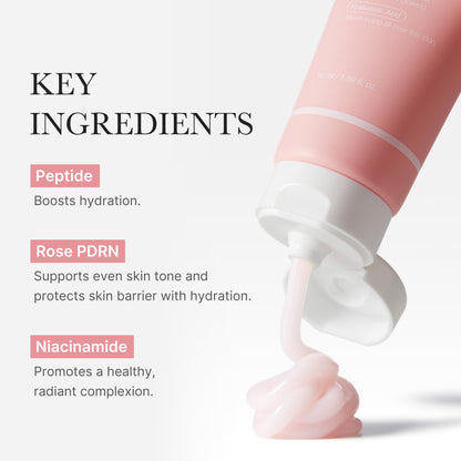 Medicube PDRN Pink Hyaluronic Moisturizing Cream | Hydration, Glow & Barrier Support | 50ml