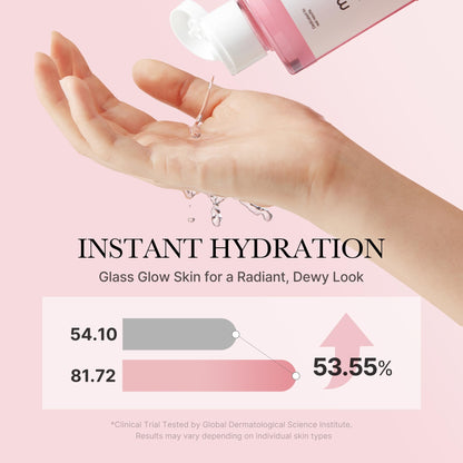 medicube PDRN Toner Rose – Lightweight Rose PDRN Peptide Toner for Radiant, Even Skin Tone | Korean Skincare
