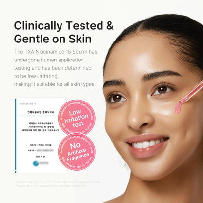 medicube TXA+Niacinamide 15% Glow Serum | After-Spot Care, Even Tone & Hydration | 1.01 fl oz